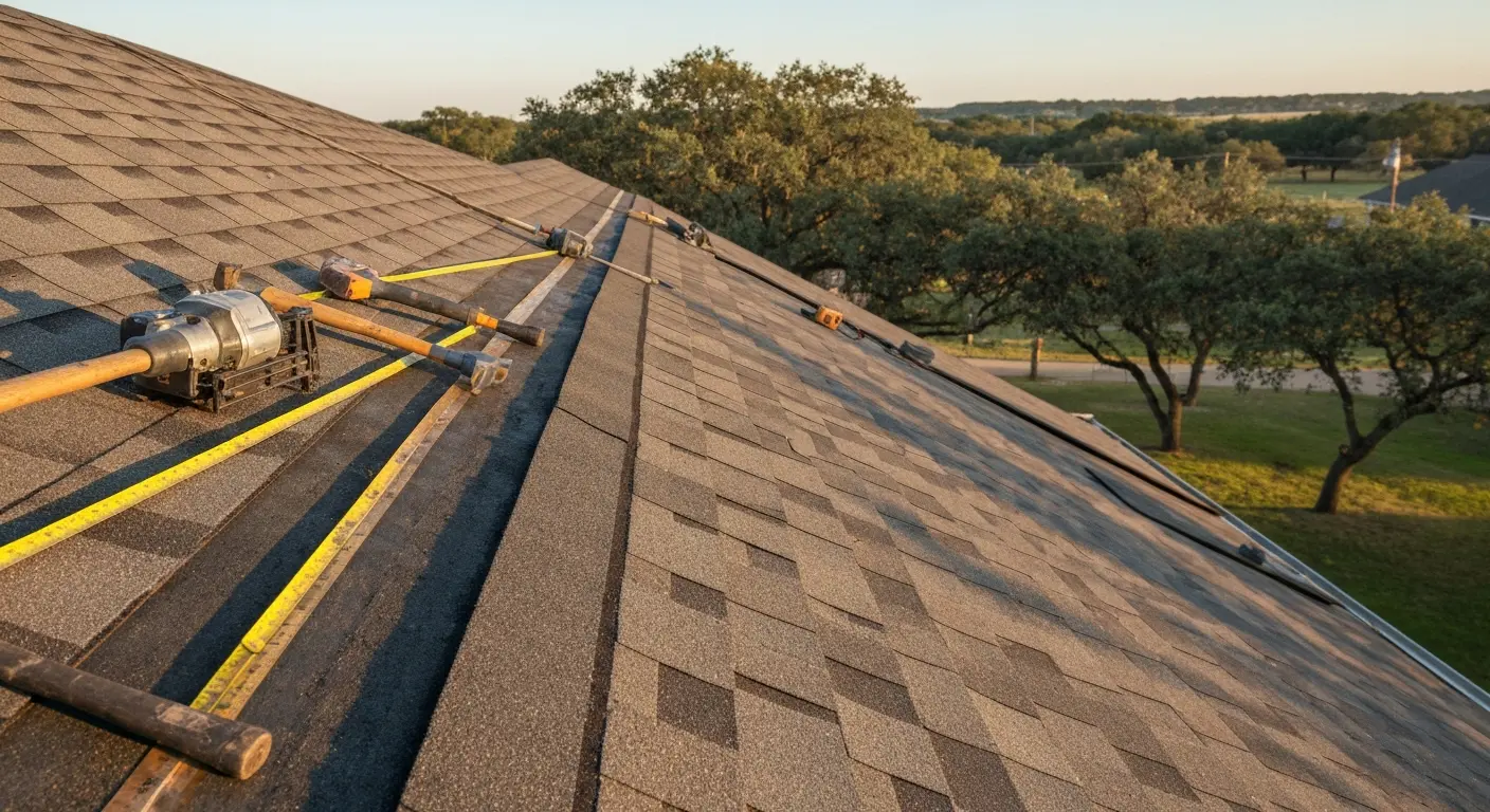 Full roof installation