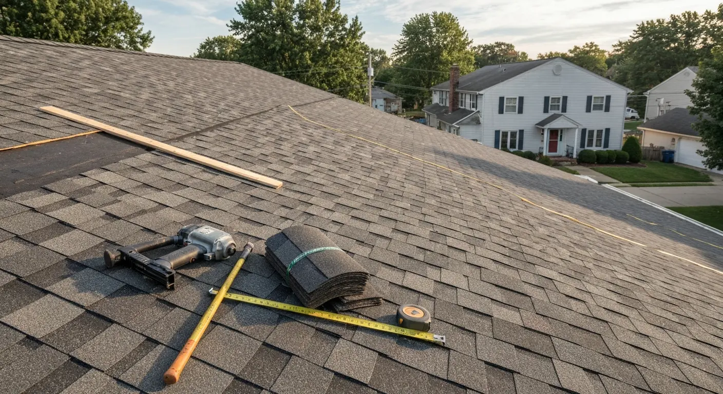 Roof replacement project