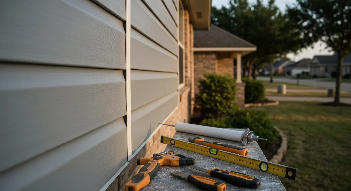 Vinyl siding repair and replacement