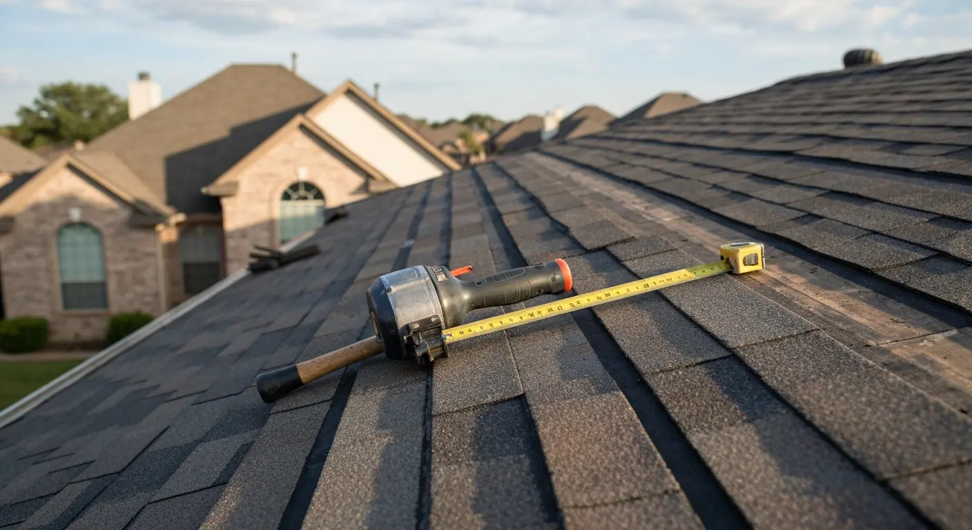 Roof repair service in Hudson Oaks