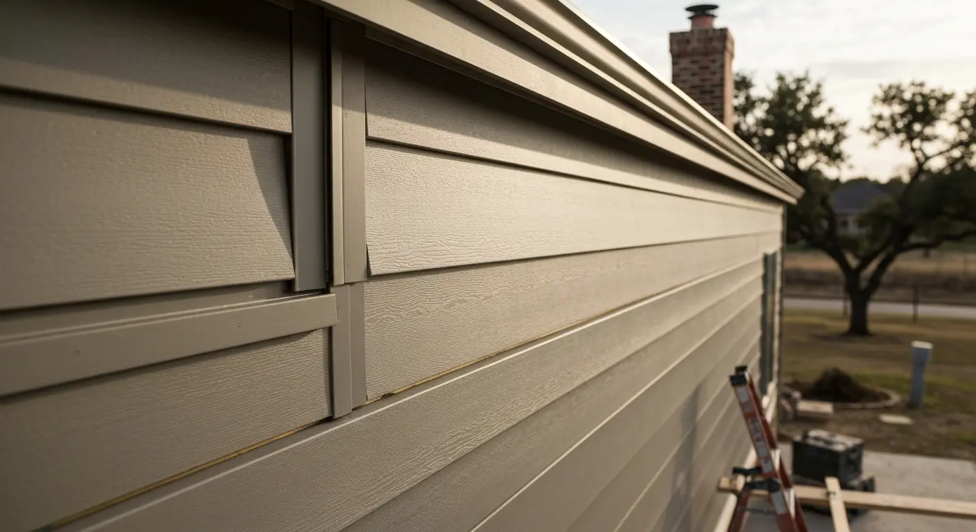 Fiber cement siding installation