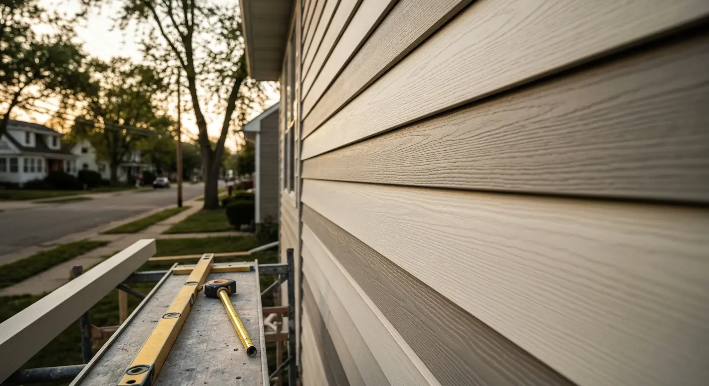 Siding replacement project