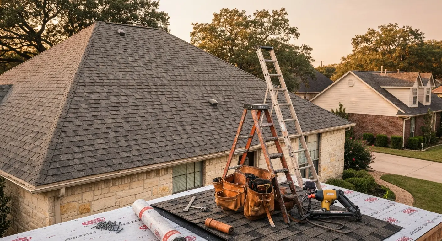 Roof replacement project
