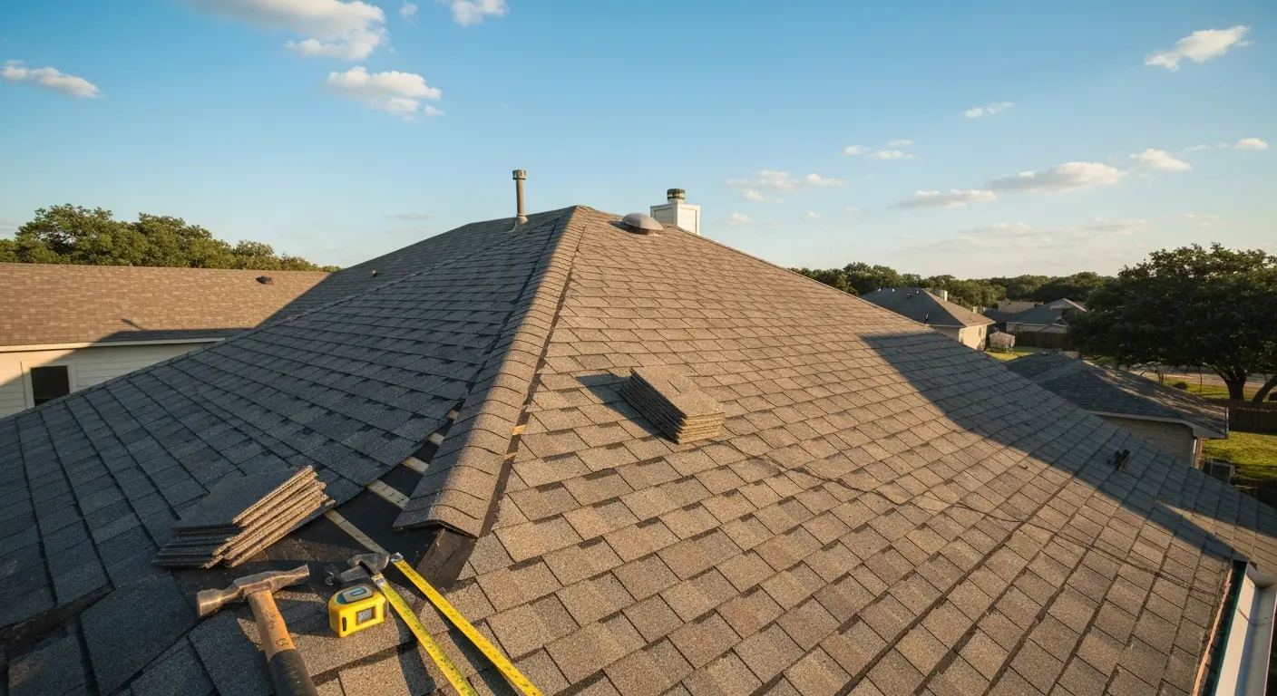 Roof repair and storm damage work
