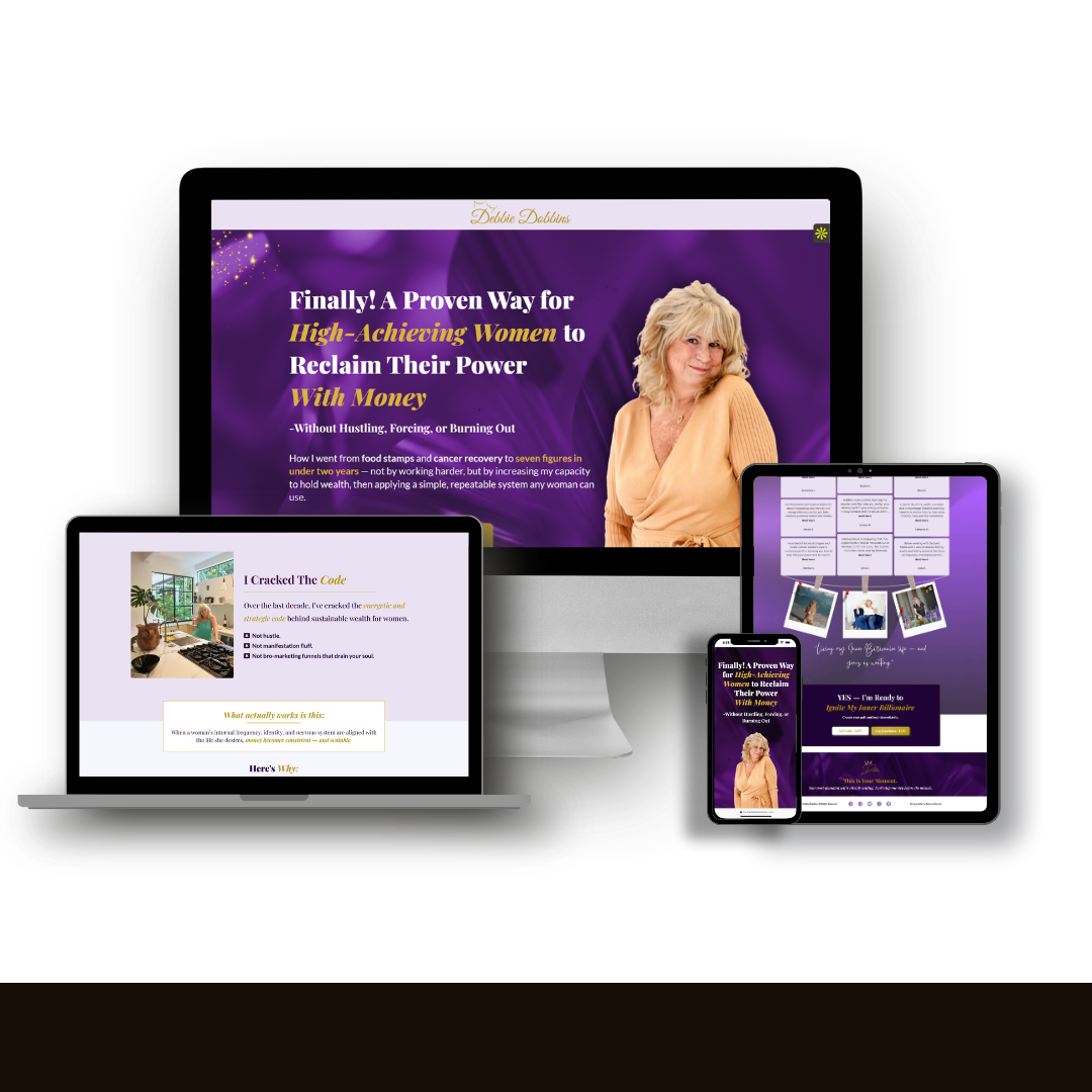 Inner Billionaire Circle — High-Ticket Offer Page