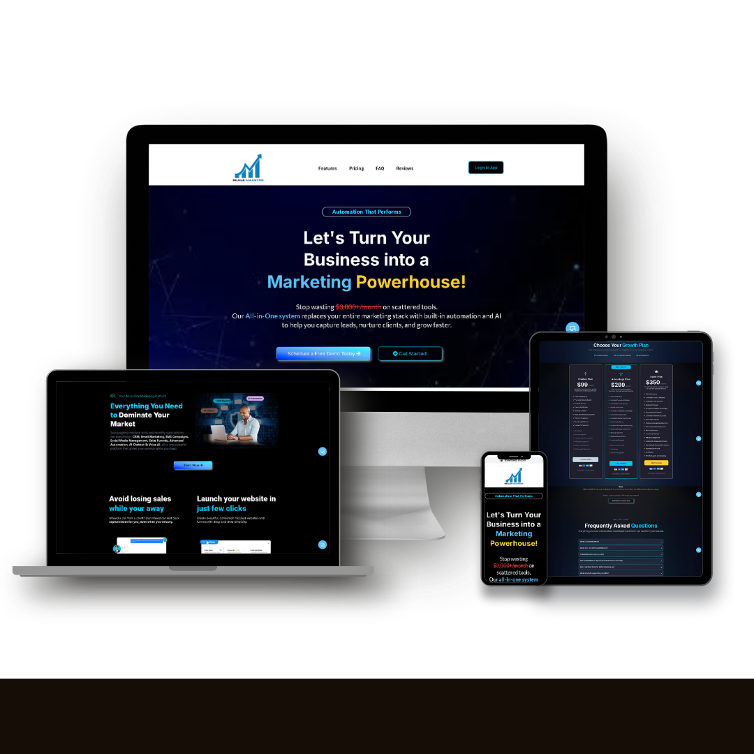 ScaleMaestro — SaaS Sales & Demo Funnel