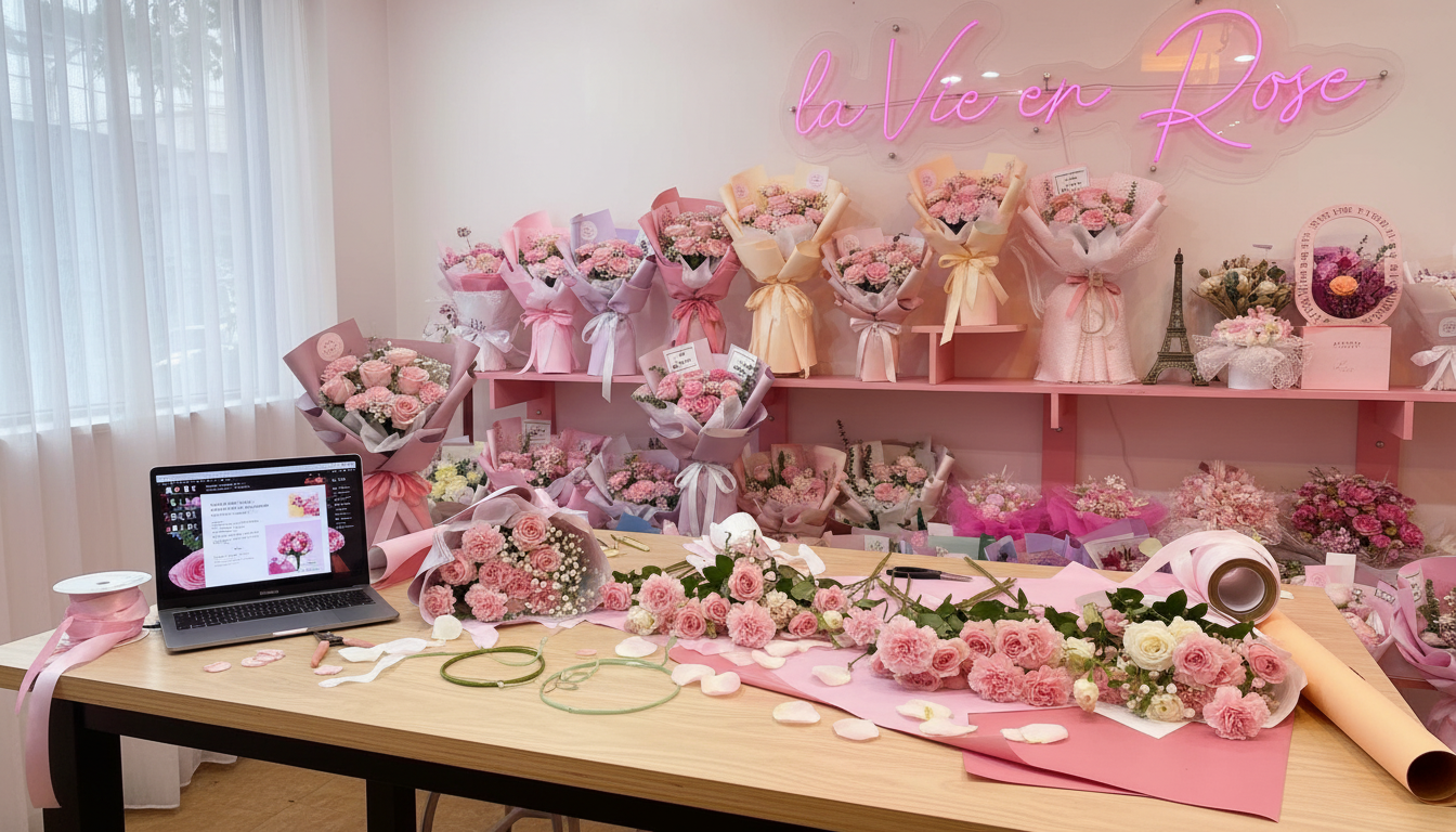 Luxury workshop setting