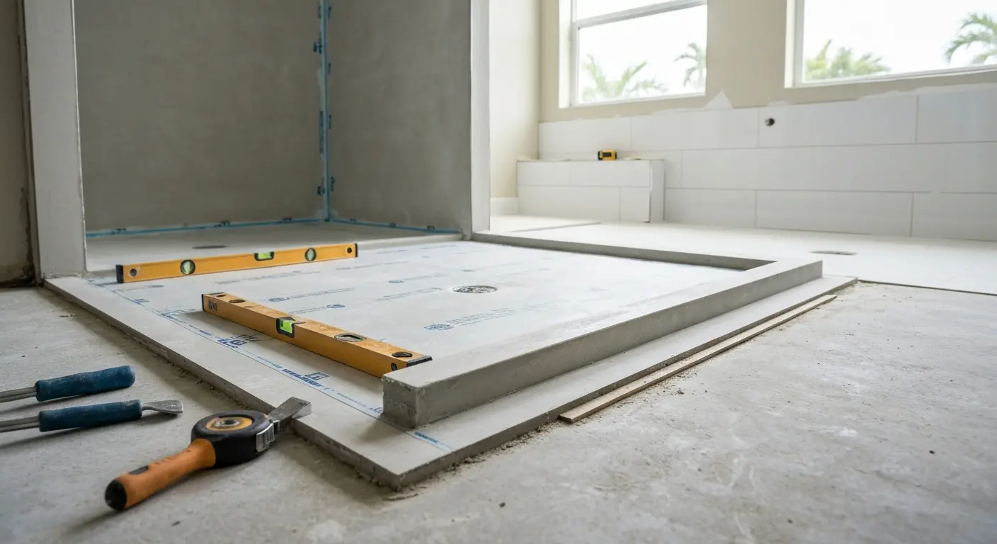 Shower installation