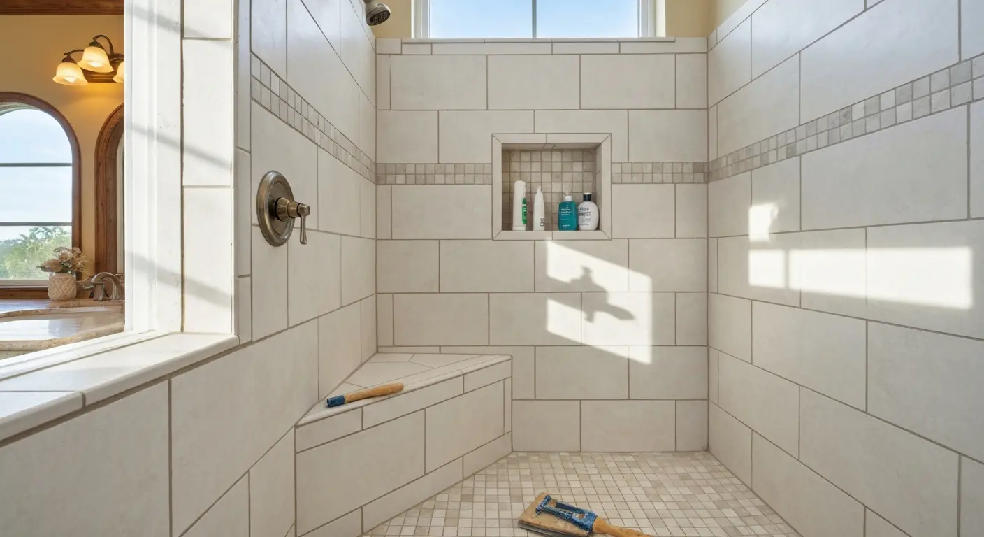 Tile shower project