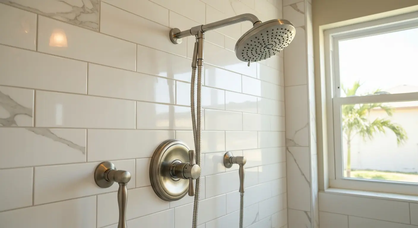 Shower fixture and hardware