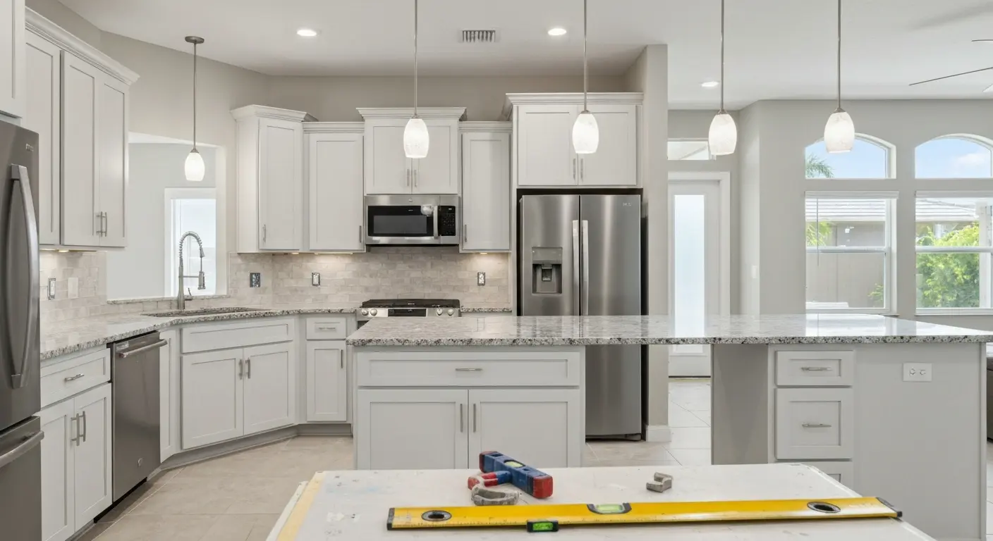 Kitchen remodeling project