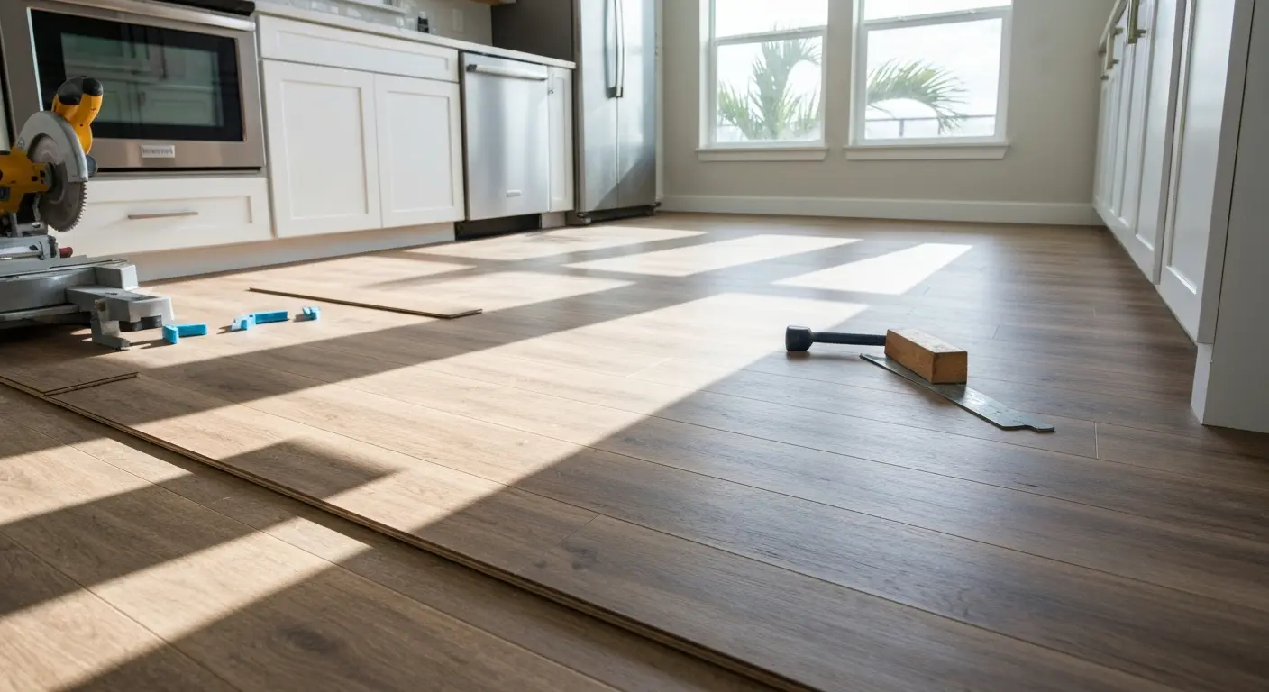 Vinyl plank flooring