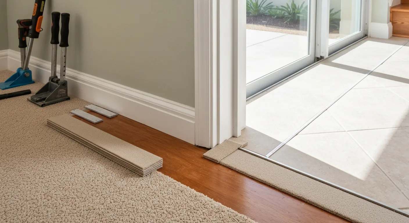 Specialty carpet installation