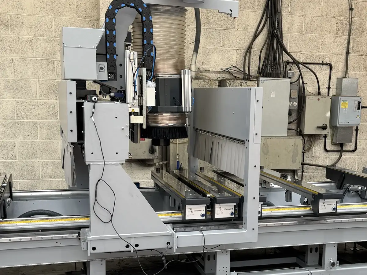 CNC machine electrical installation in a Black Country factory by CT Electrical