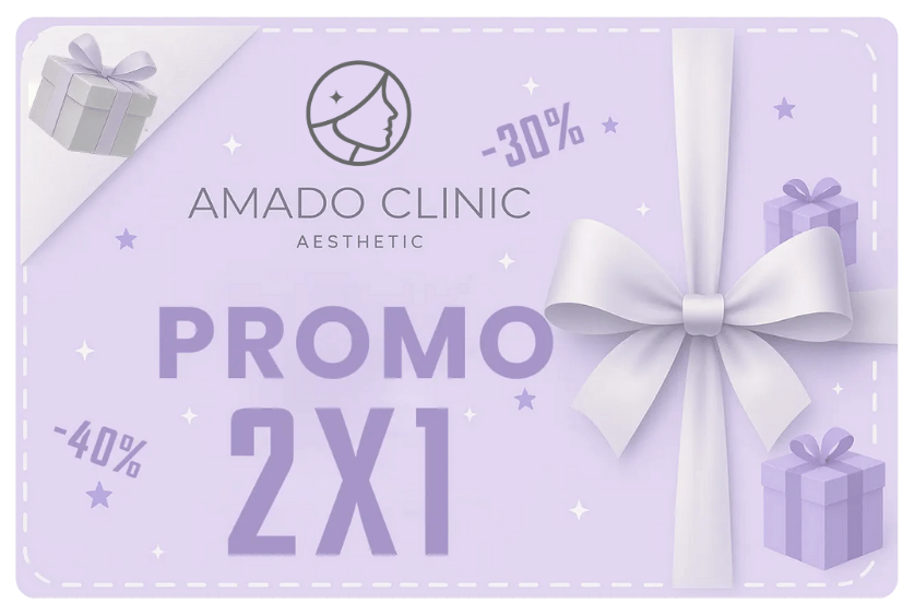 Modern aesthetic treatment room at Amado Clinic Doral