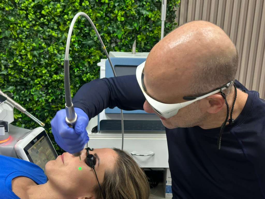 Laser skin tightening at Amado Clinic Doral