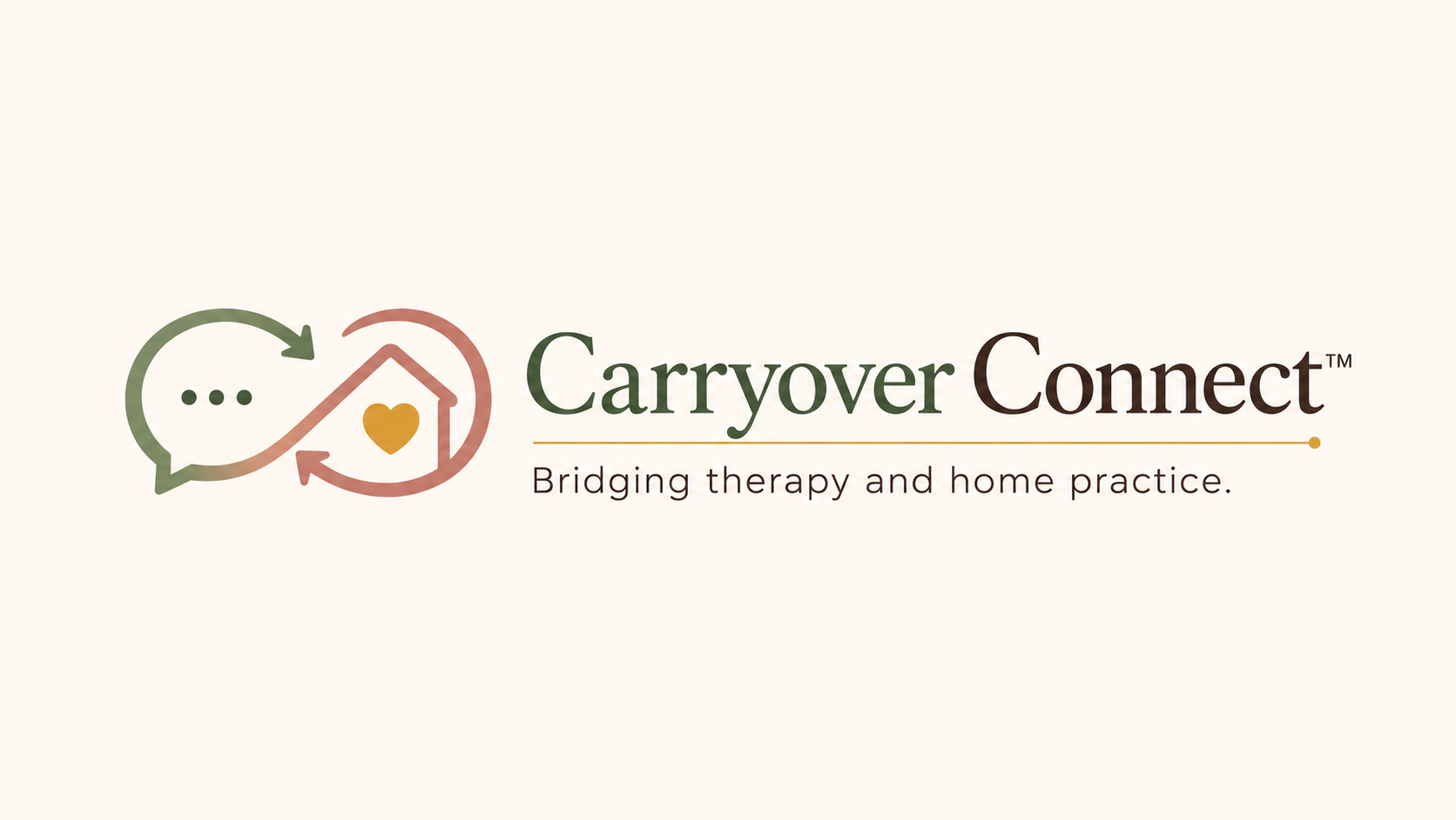 Carryover Connect. Bridging therapy and home practice.