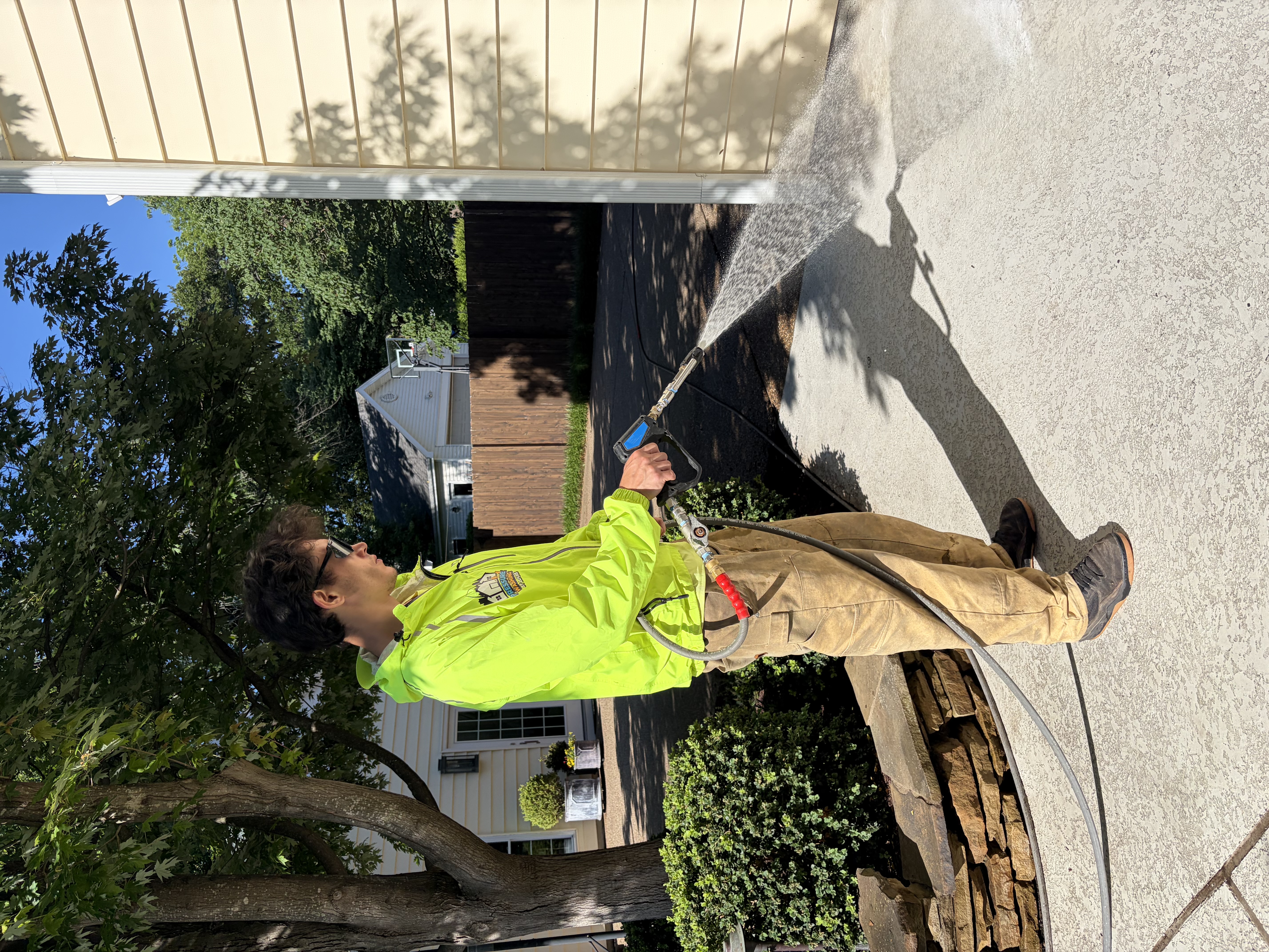 Commercial concrete surface cleaning St. Louis