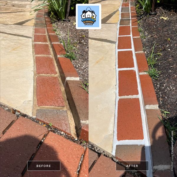 Pressure Washing St. Louis completed project