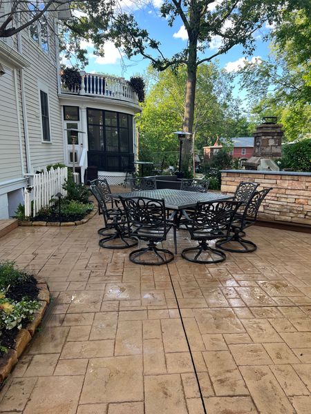 Patio and outdoor concrete cleaning St. Louis