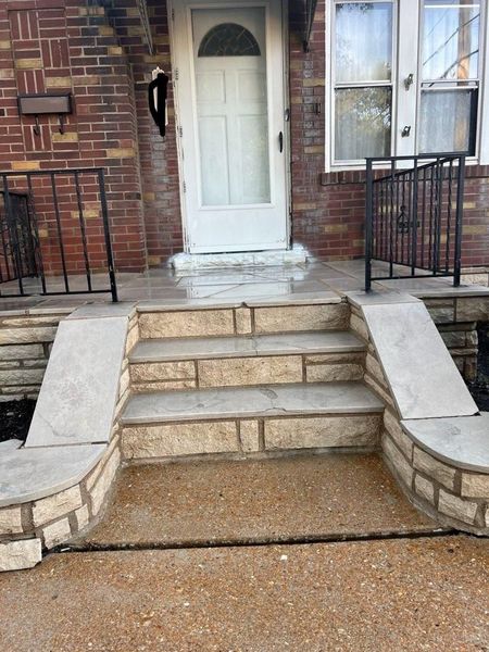Pressure Washing St. Louis completed project