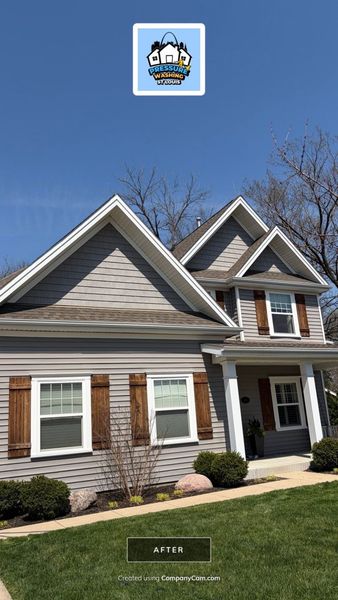 Pressure Washing St. Louis completed project