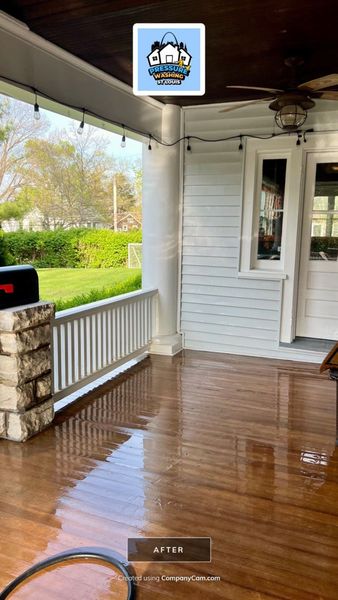 Pressure Washing St. Louis completed project