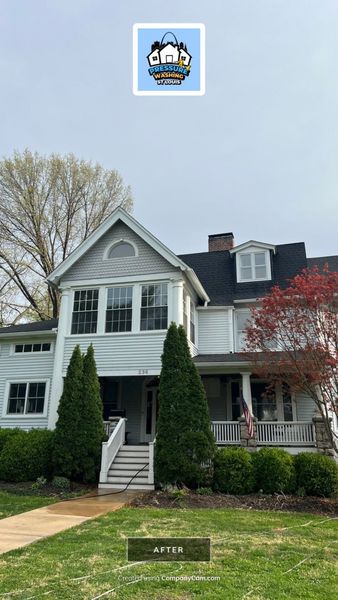 Pressure Washing St. Louis completed project