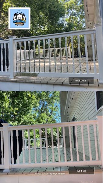 Pressure Washing St. Louis completed project