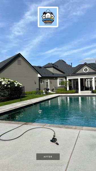 Pressure Washing St. Louis completed project