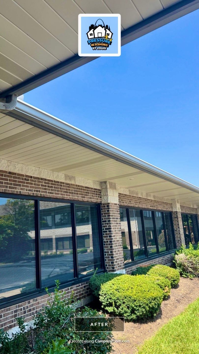 Pressure Washing St. Louis completed project
