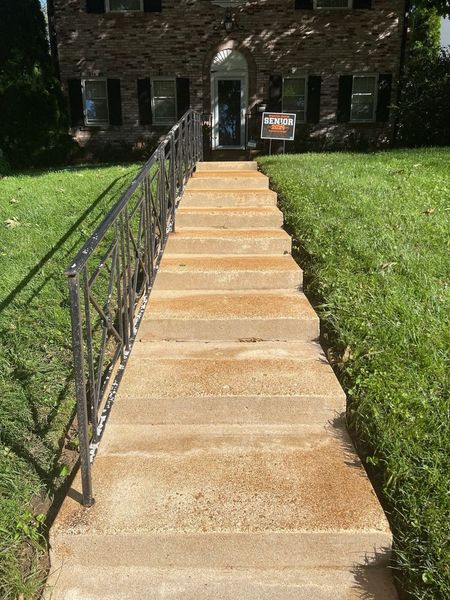Pressure Washing St. Louis completed project