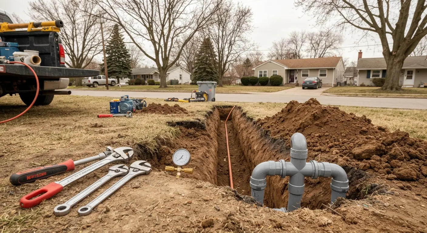 Main water line replacement project