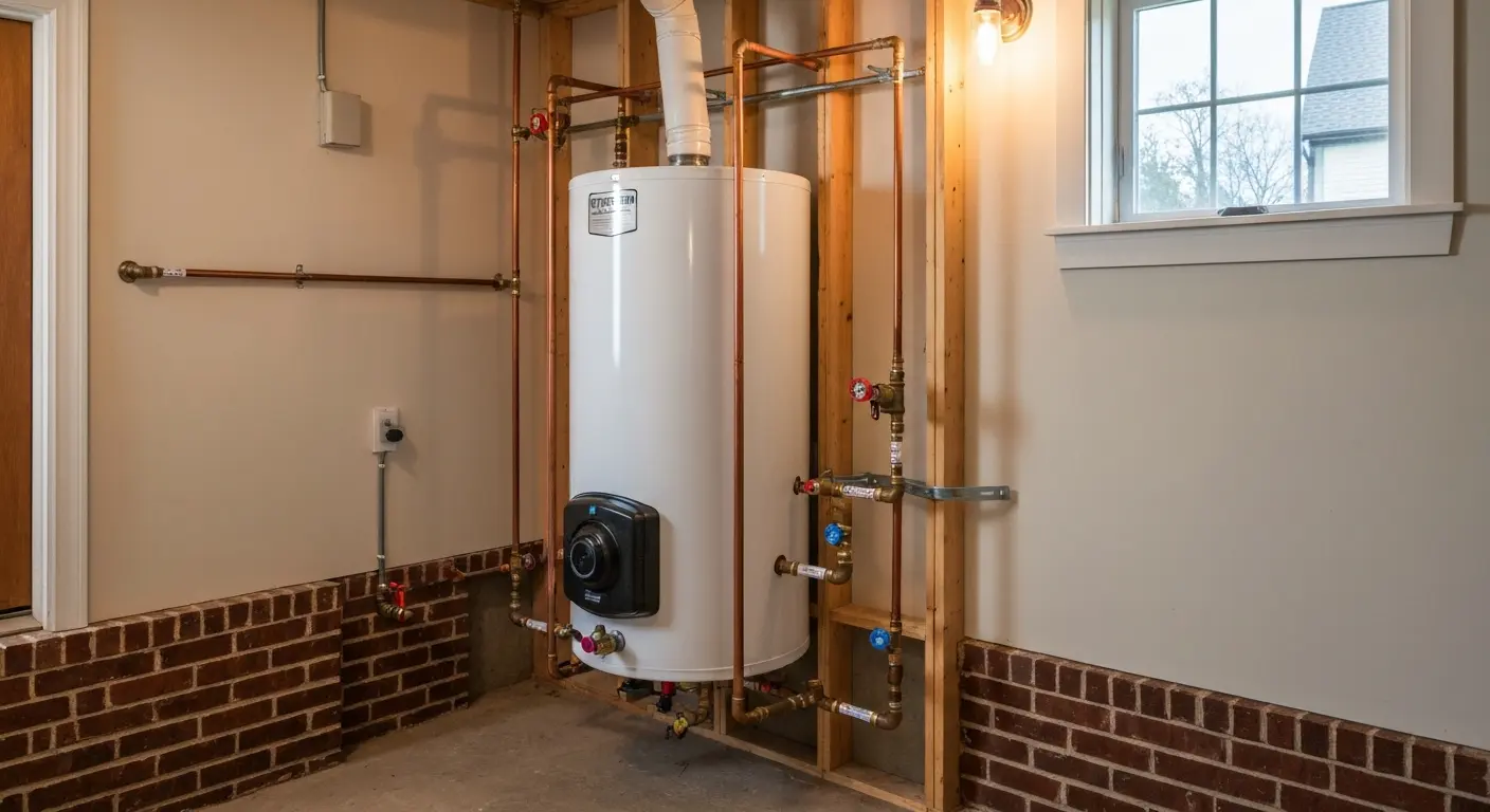 Water heater installation