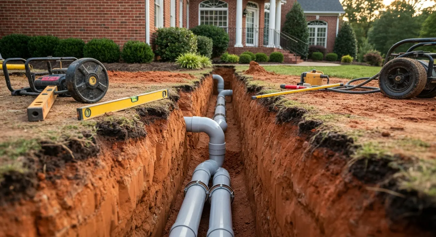 Drainage system service