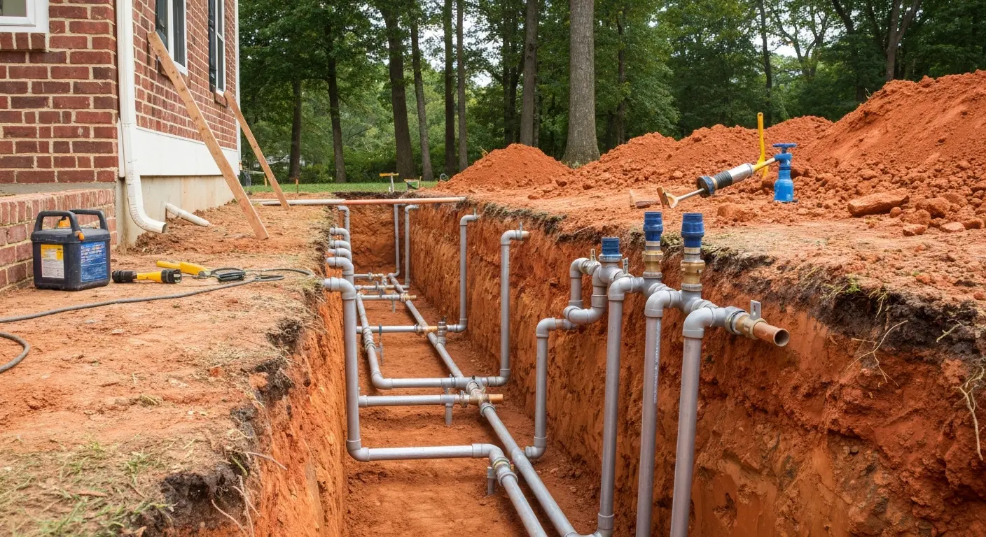 Water line replacement project