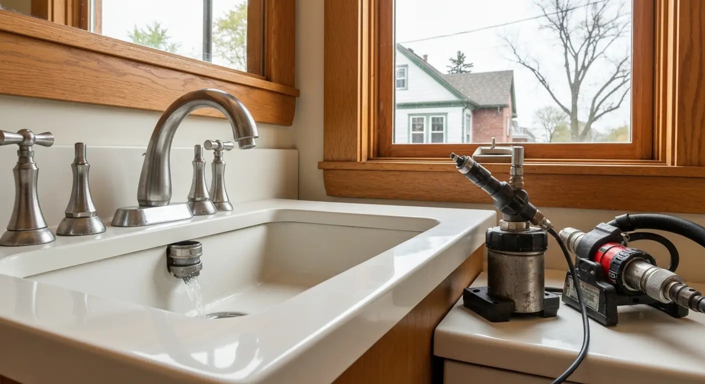 Drain cleaning service