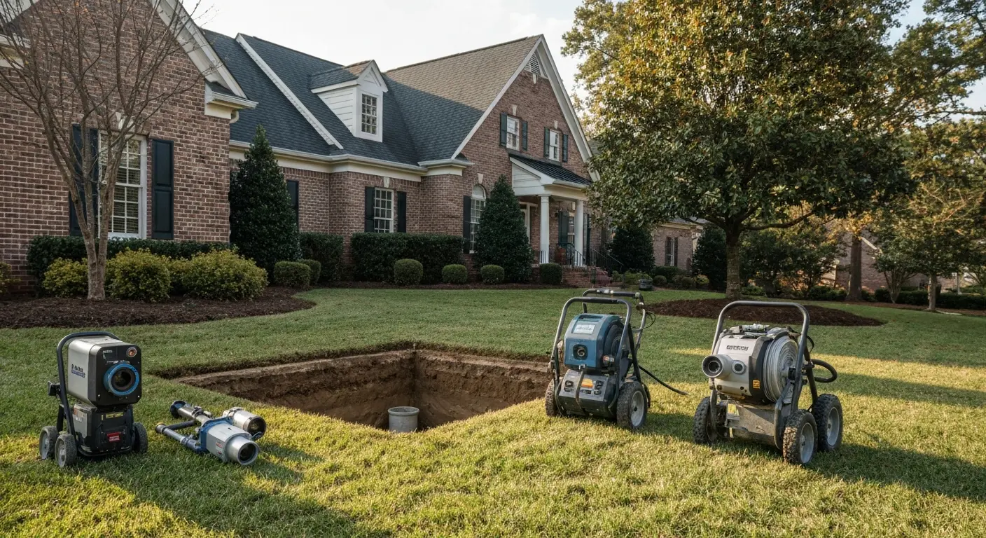 Drain clearing service