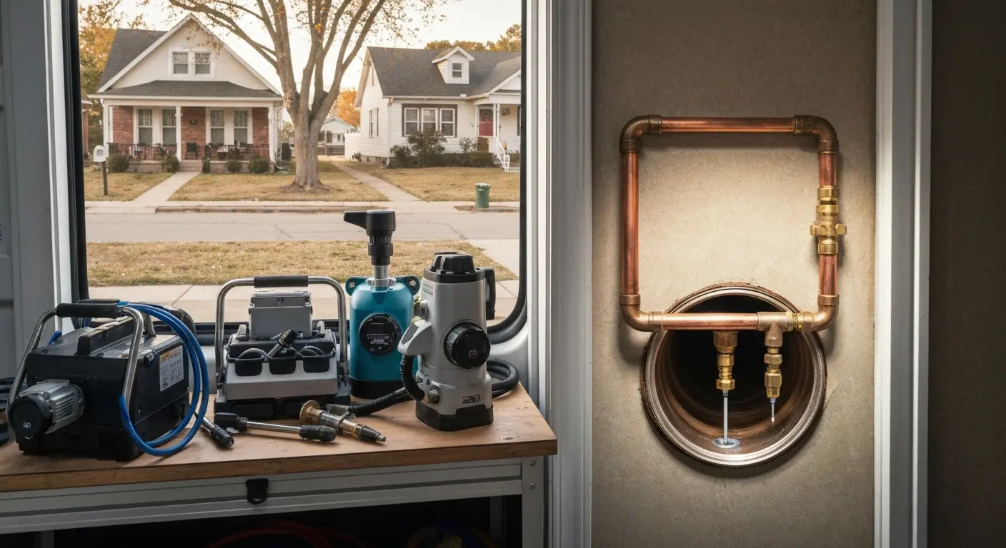 Drain cleaning service