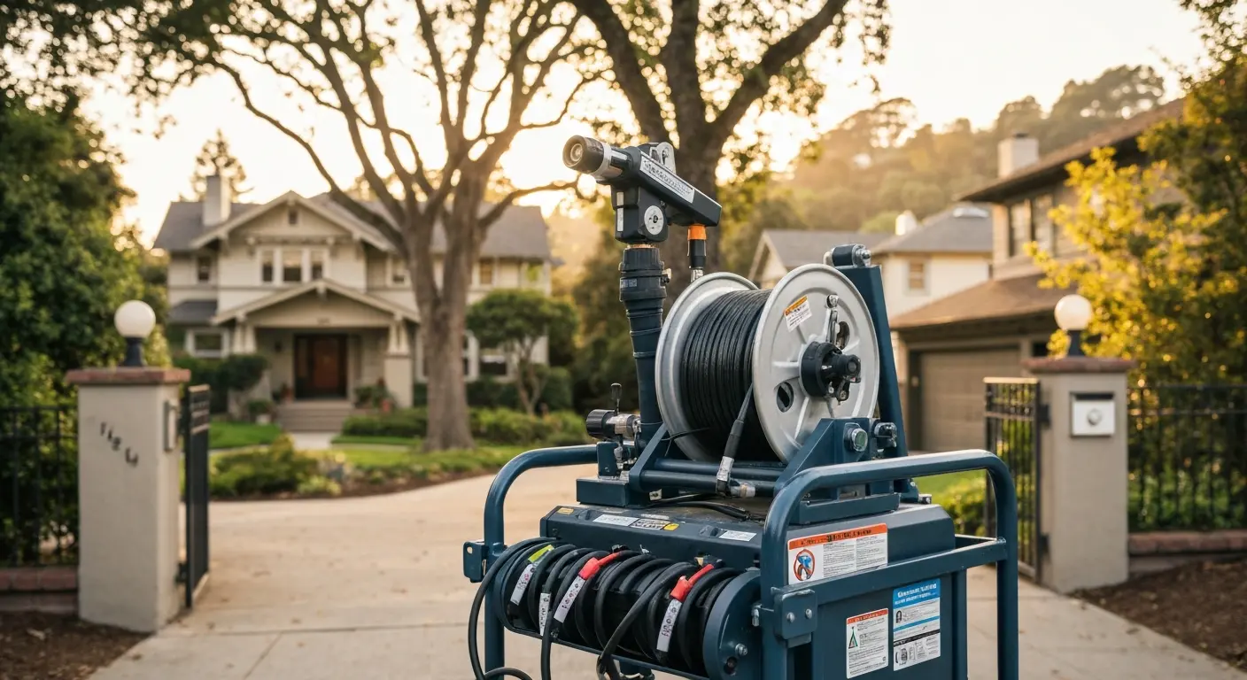 Sewer line service