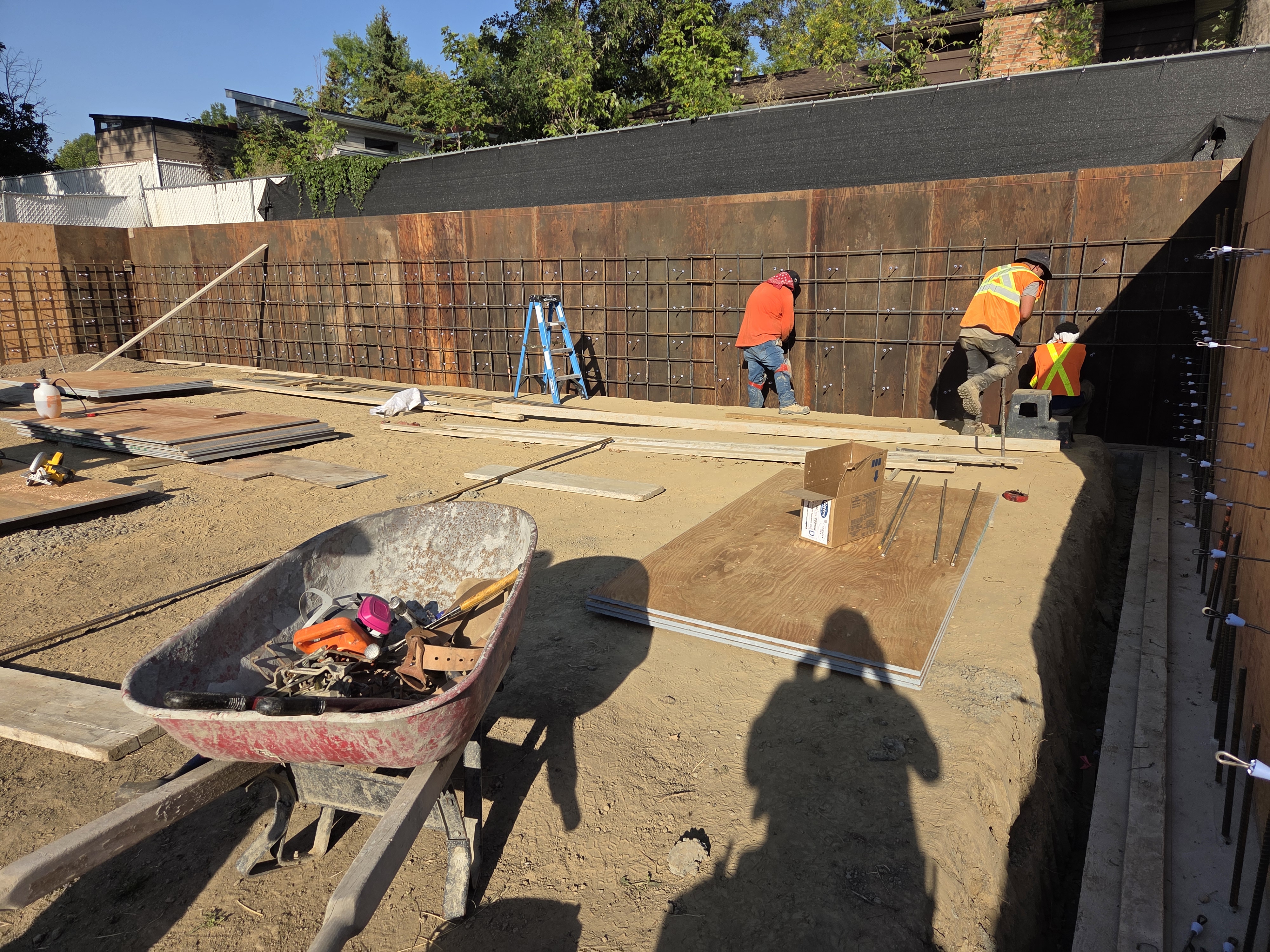 Commercial Concrete Pouring