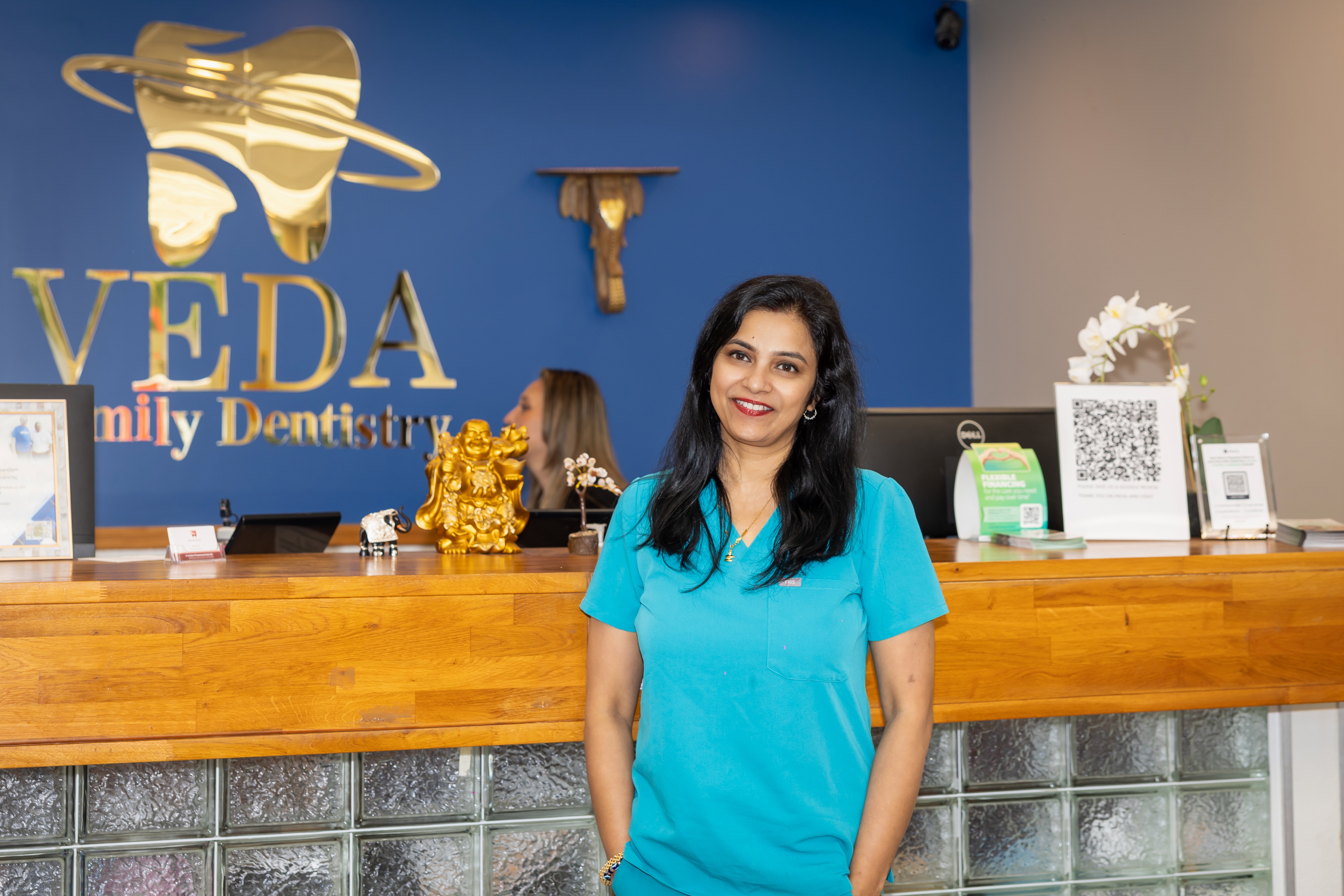 Dr. Devipriya Priya cosmetic dentist at Veda Dental Aesthetics West New York NJ