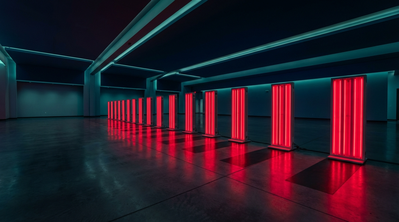 Red light therapy panels