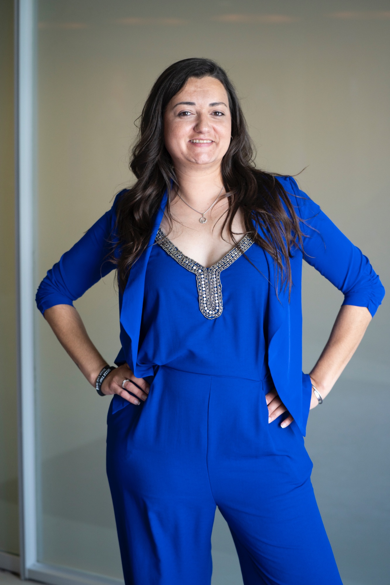 Krystal Casey on stage