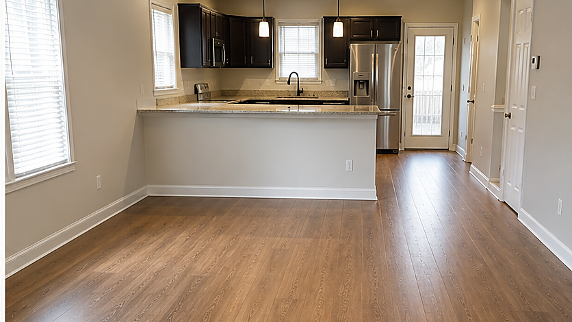 Clean and refreshed residential interior