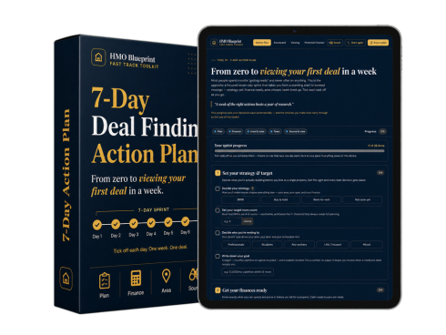 7-Day Deal Finding Action Plan
