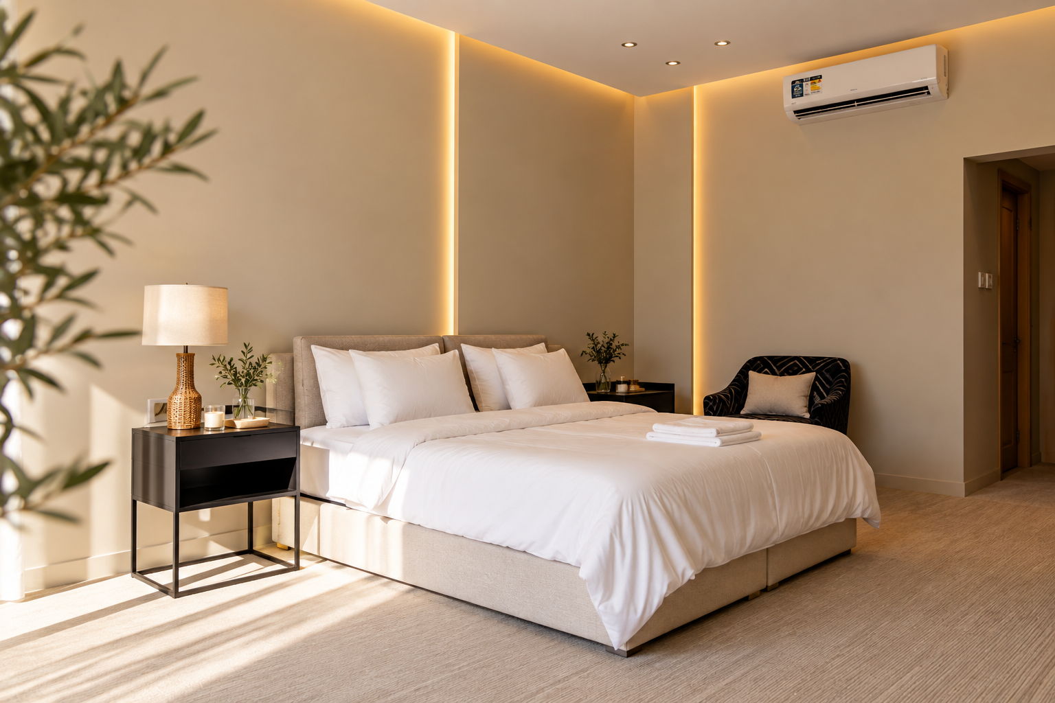Bedroom at Samra Farm Villa