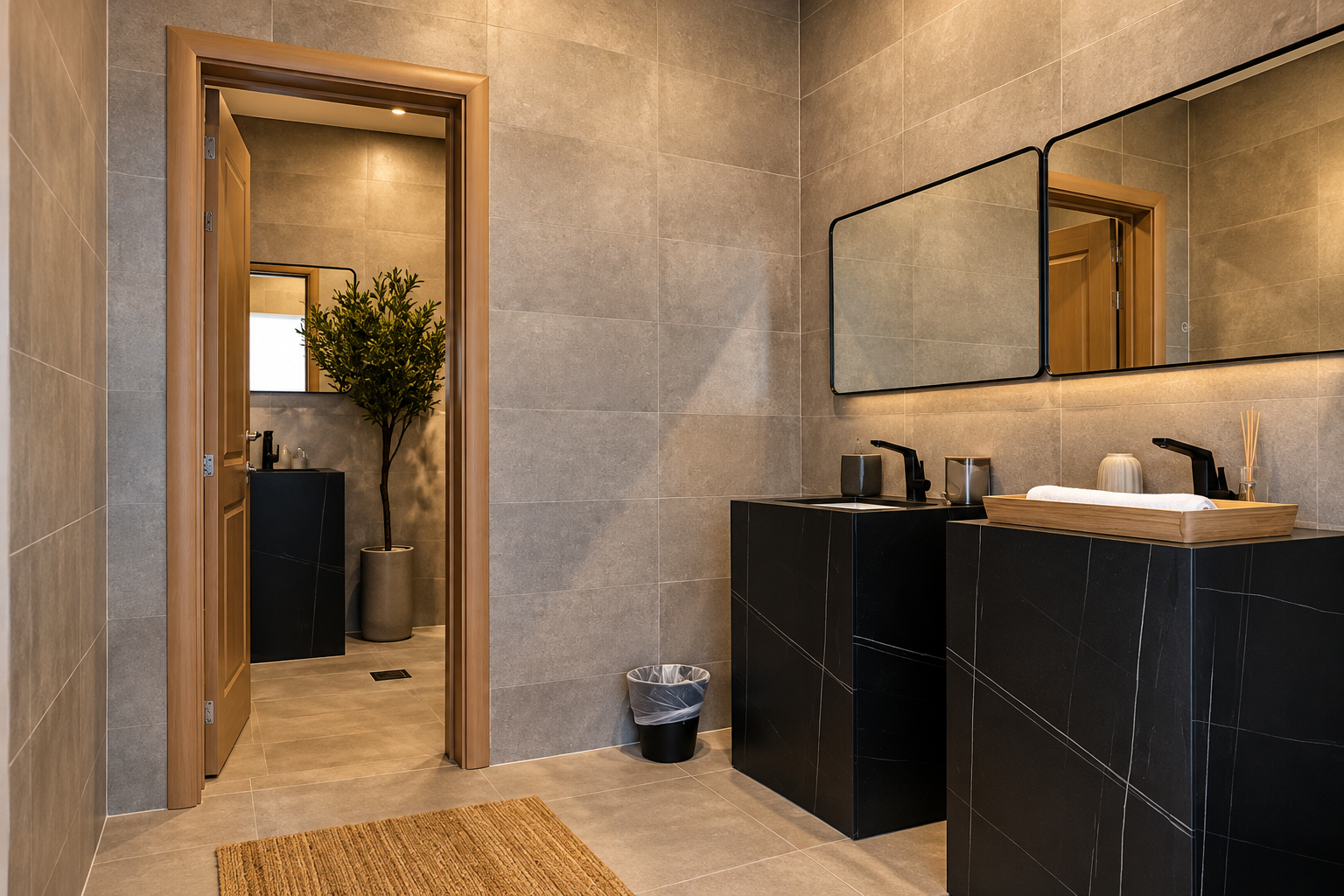 Bathroom at Samra Farm Villa