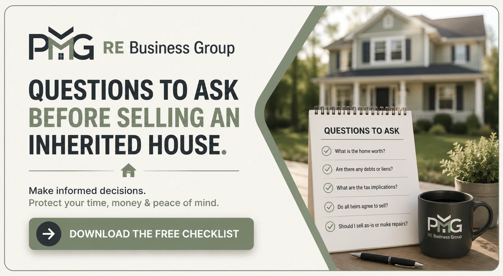 Questions to Ask Before Selling an Inherited House Questions to Ask Before Selling an Inherited House