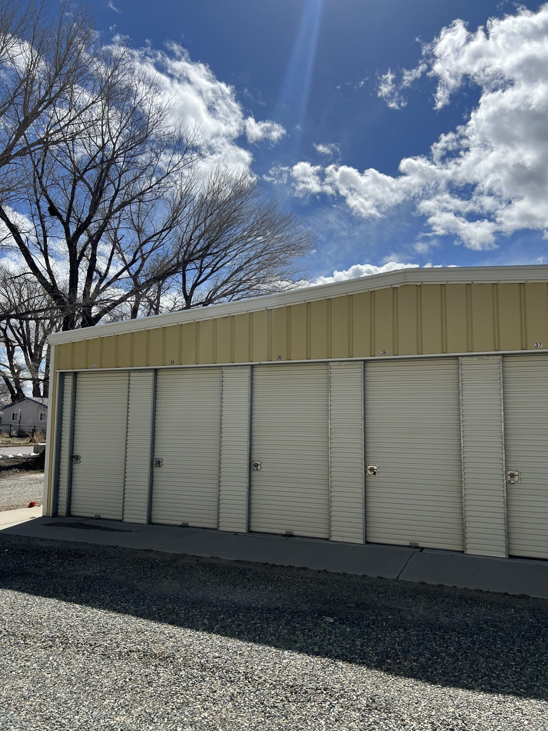 Storage units at Pioneer Mobile Home Ranch